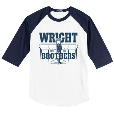 Wright Brothers Day Estd 1903 Baseball Sleeve Shirt