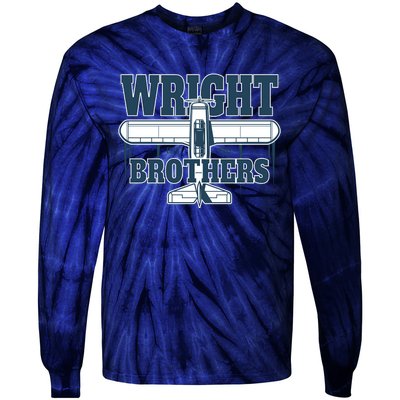 Wright Brothers Day Estd 1903 Tie-Dye Long Sleeve Shirt