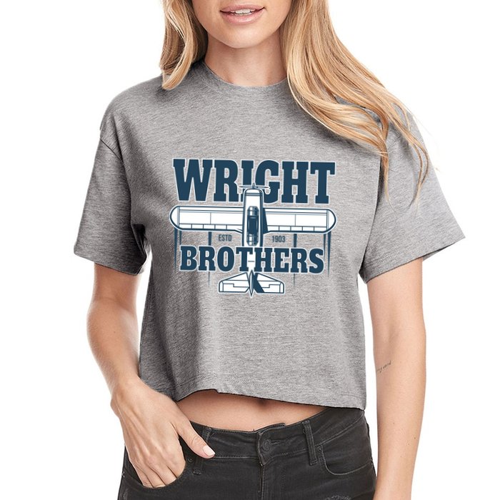 Wright Brothers Day Estd 1903 Crop Top