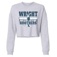 Wright Brothers Day Estd 1903 Cropped Pullover Crew