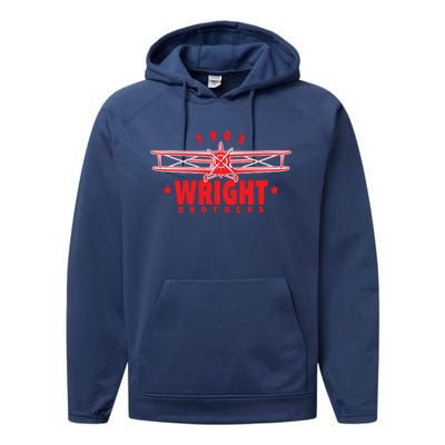 Wright Brothers Day EST 1903 Performance Fleece Hoodie