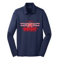 Wright Brothers Day EST 1903 Silk Touch Performance Long Sleeve Polo