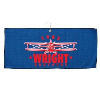 Wright Brothers Day EST 1903 Large Microfiber Waffle Golf Towel