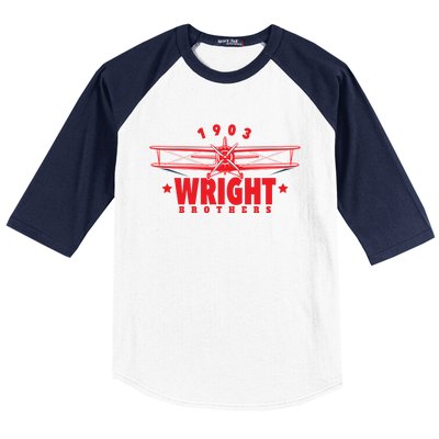 Wright Brothers Day EST 1903 Baseball Sleeve Shirt