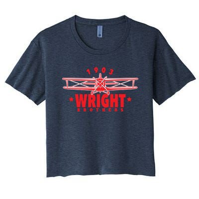 Wright Brothers Day EST 1903 Women's Crop Top Tee