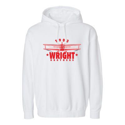 Wright Brothers Day EST 1903 Garment-Dyed Fleece Hoodie