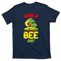 World Bee Day Bee Lover Beekeeper T-Shirt