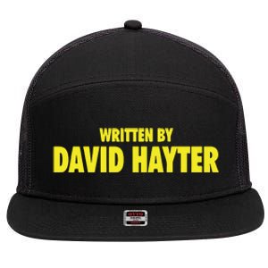 Written By David Hayter 7 Panel Mesh Trucker Snapback Hat