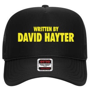 Written By David Hayter High Crown Mesh Back Trucker Hat