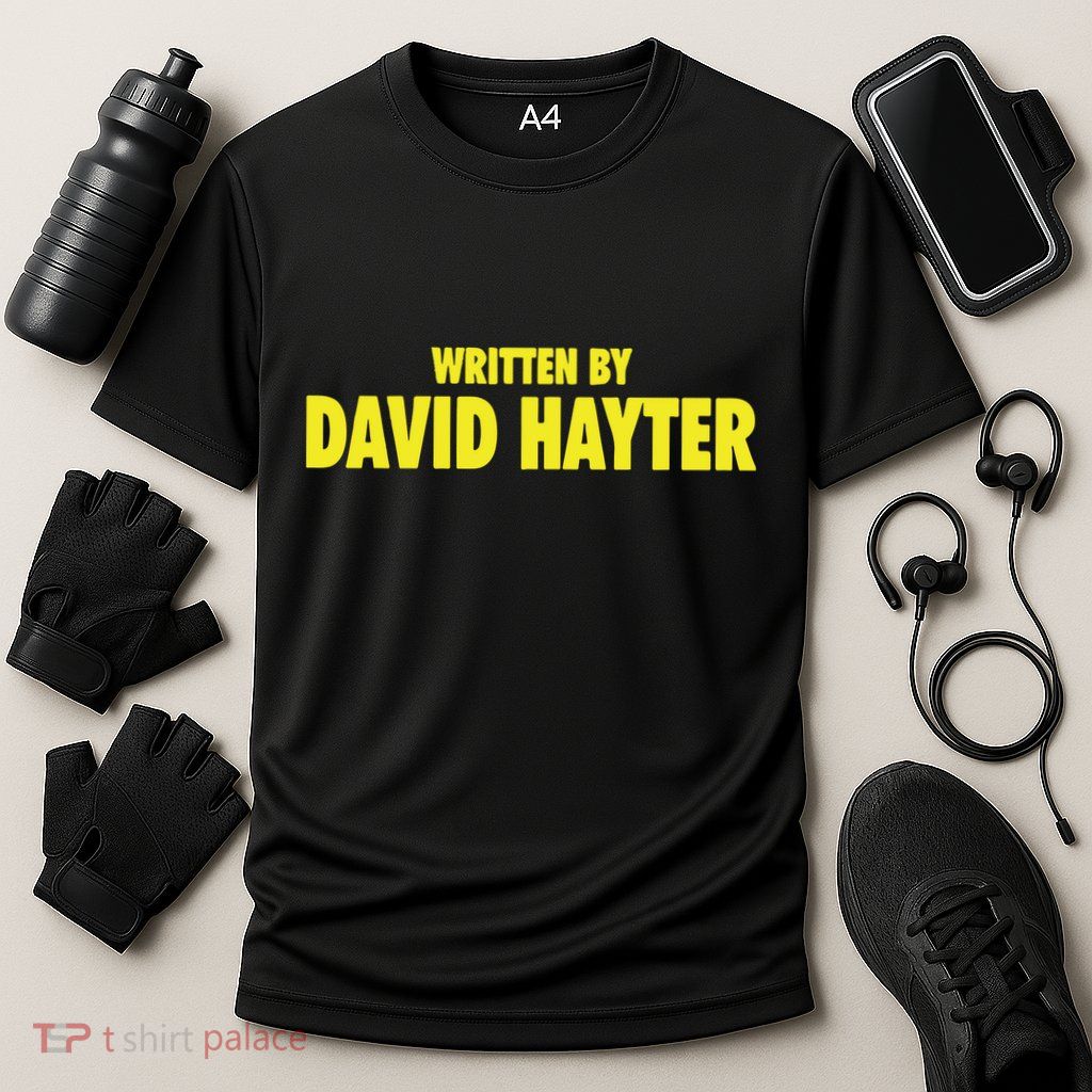 Written By David Hayter Performance Shirt