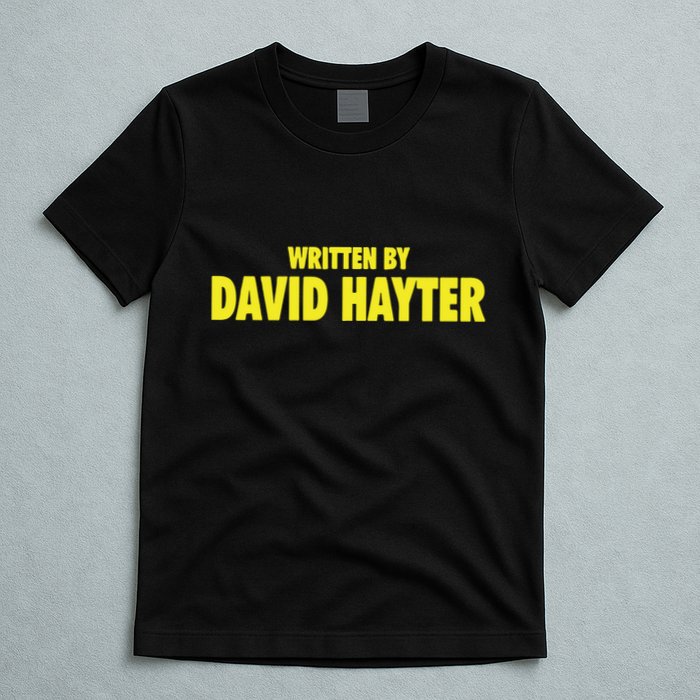 Written By David Hayter T-Shirt