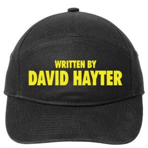 Written By David Hayter 7-Panel Snapback Hat