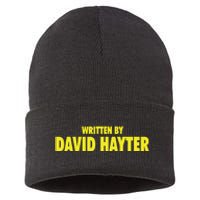 Written By David Hayter Sustainable Knit Beanie