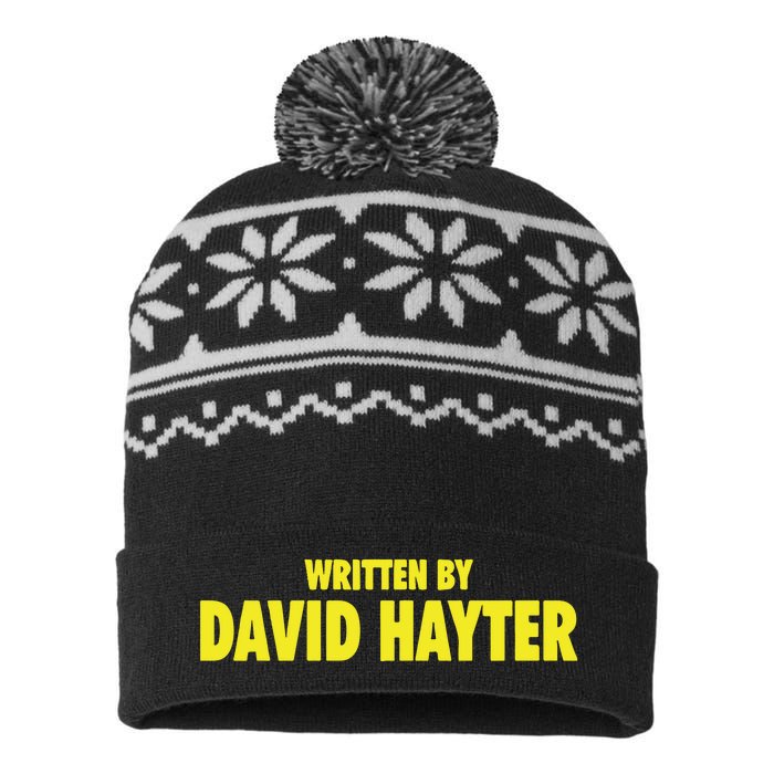 Written By David Hayter USA-Made Snowflake Beanie