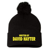 Written By David Hayter Pom Pom 12in Knit Beanie