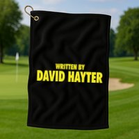 Written By David Hayter Golf Towel