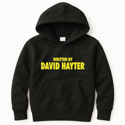 Written By David Hayter Kids Hoodie