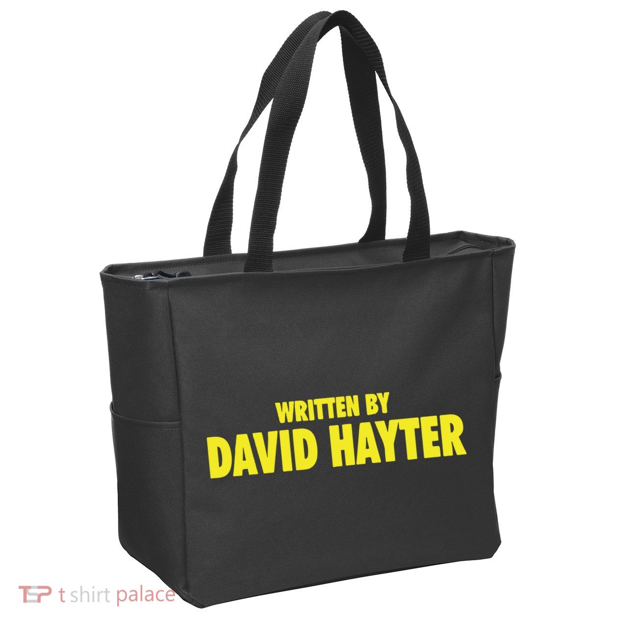 Written By David Hayter Zip Tote Bag