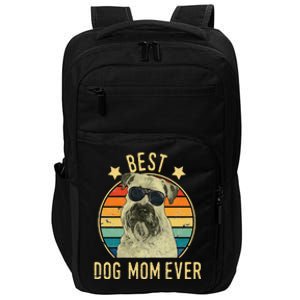 Womens Best Dog Mom Ever Soft Coated Wheaten Terrier Mother's Day Impact Tech Backpack