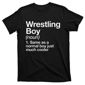 Wrestling Boy Definition Funny Sports T-Shirt