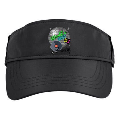 World's Best Dj Ever Rave Disco Dance Party Funny Music Gift Meaningful Gift Adult Drive Performance Visor