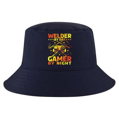 Welder By Day Gamer At Night Cool Comfort Performance Bucket Hat