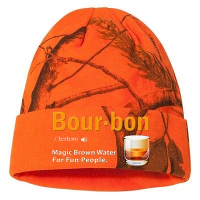 Whiskey Bourbon Definition Magic Brown Water Kentucky Kati Licensed 12" Camo Beanie