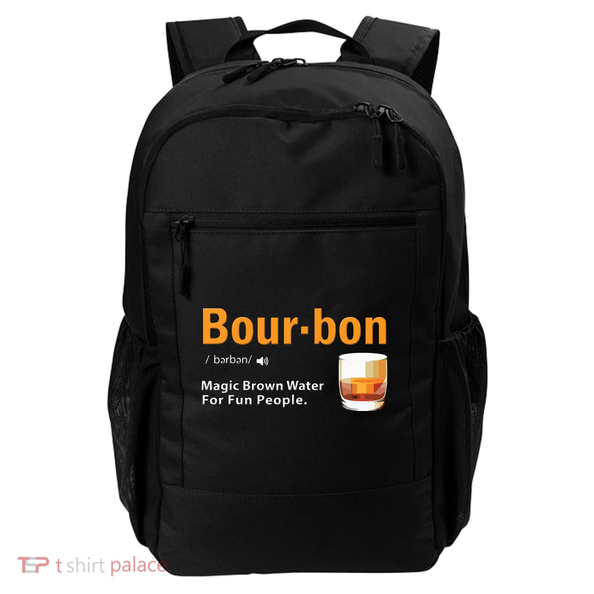Whiskey Bourbon Definition Shirts Magic Brown Water Kentucky Backpack