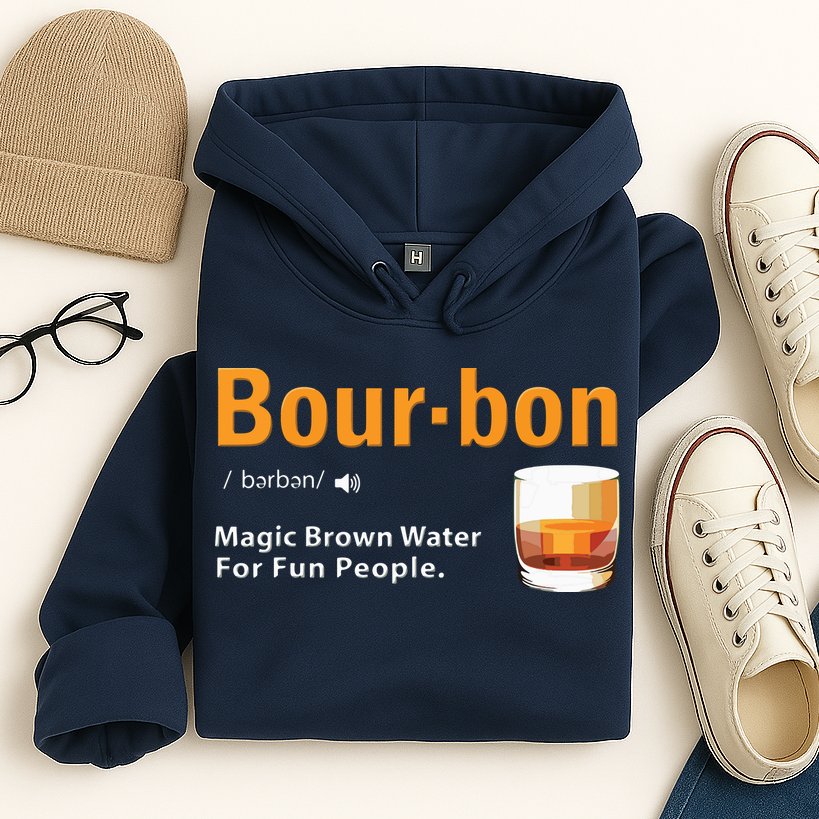 Whiskey Bourbon Definition Shirts Magic Brown Water Kentucky Hoodie