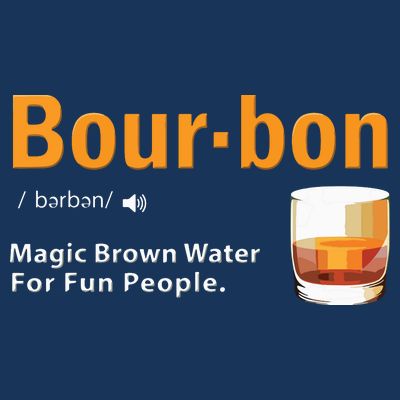 Whiskey Bourbon Definition Shirts Magic Brown Water Kentucky T-Shirt