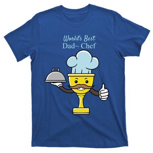 Worlds Best Dad Chef Gift T-Shirt