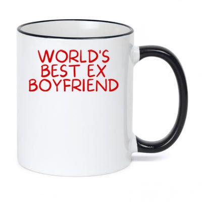 World's Best Ex Boyfriend 11oz Black Color Changing Mug