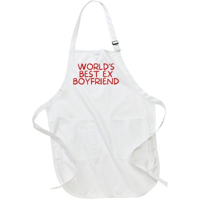 World's Best Ex Boyfriend Full-Length Apron With Pockets