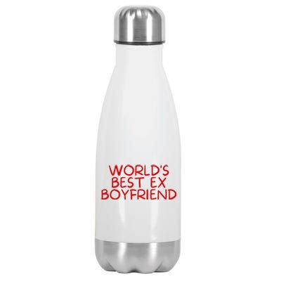 World's Best Ex Boyfriend Stainless Steel Insulated Water Bottle