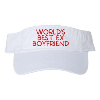 World's Best Ex Boyfriend Valucap Bio-Washed Visor