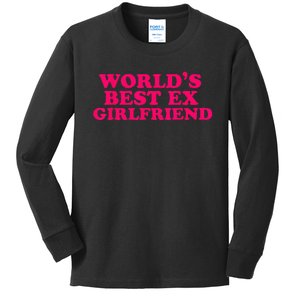 Worlds Best Ex Friend Funny Trendy GF Women Kids Long Sleeve Shirt