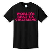 Worlds Best Ex Friend Funny Trendy GF Women Kids T-Shirt