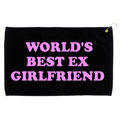 WorldS Best Ex Girlfriend Apparel Grommeted Golf Towel