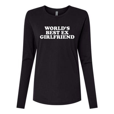 World's Best Ex Girlfriend Funny Gift Womens Cotton Relaxed Long Sleeve T-Shirt