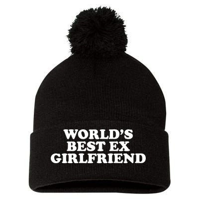World's Best Ex Girlfriend Funny Gift Pom Pom 12in Knit Beanie