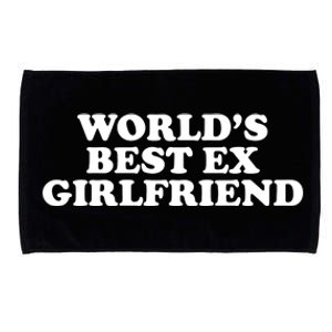 World's Best Ex Girlfriend Funny Gift Microfiber Hand Towel