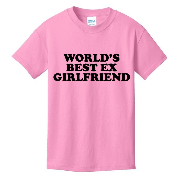 World's Best Ex Girlfriend Funny Gift Kids T-Shirt