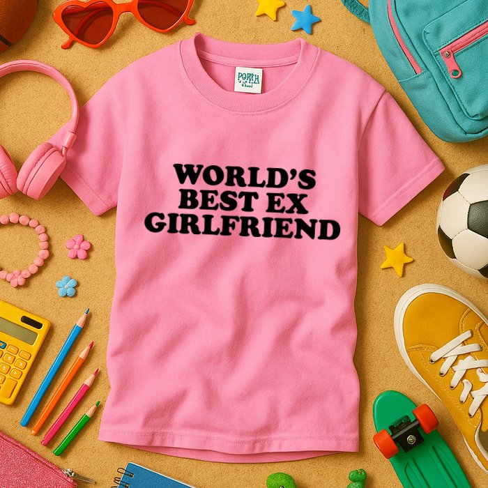World's Best Ex Girlfriend Funny Gift Kids T-Shirt