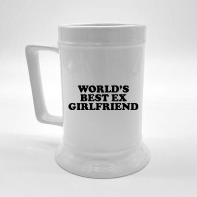 World's Best Ex Girlfriend Funny Gift Beer Stein