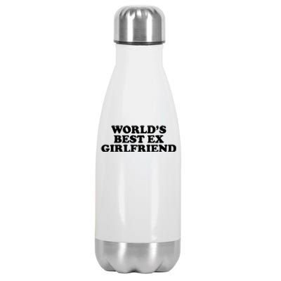 World's Best Ex Girlfriend Funny Gift Stainless Steel Insulated Water Bottle