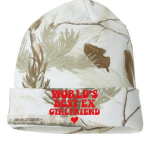 World's Best Ex Girlfriend Funny Crazy Ex Girlfriend Kati Licensed 12" Camo Beanie