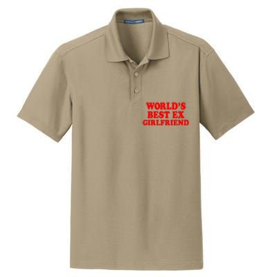 Worlds Best Ex Girlfriend Dry Zone Grid Polo