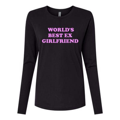 WorldS Best Ex Girlfriend Womens Cotton Relaxed Long Sleeve T-Shirt