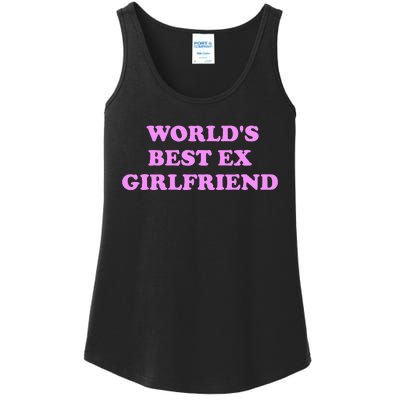 WorldS Best Ex Girlfriend Ladies Essential Tank