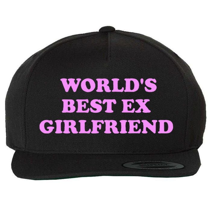 WorldS Best Ex Girlfriend Wool Snapback Cap